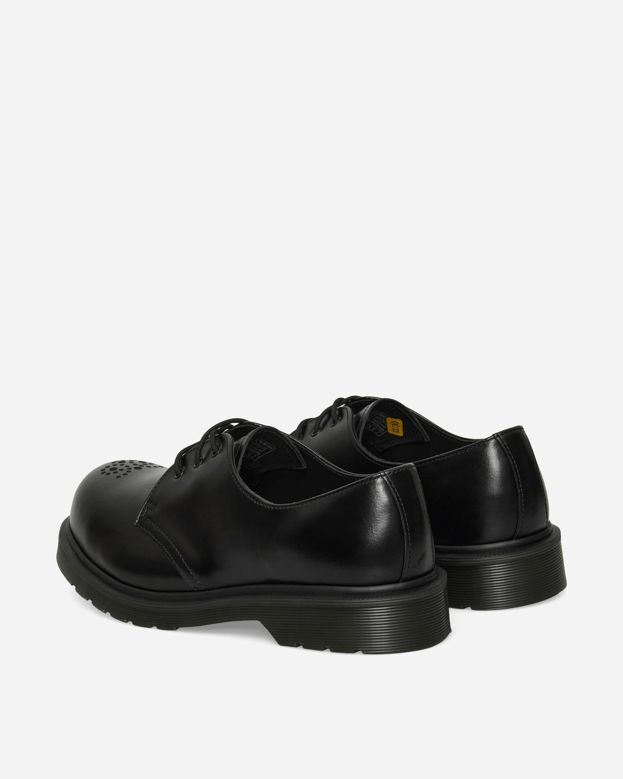 1461 Analine Leather Steel Toe Shoes Black