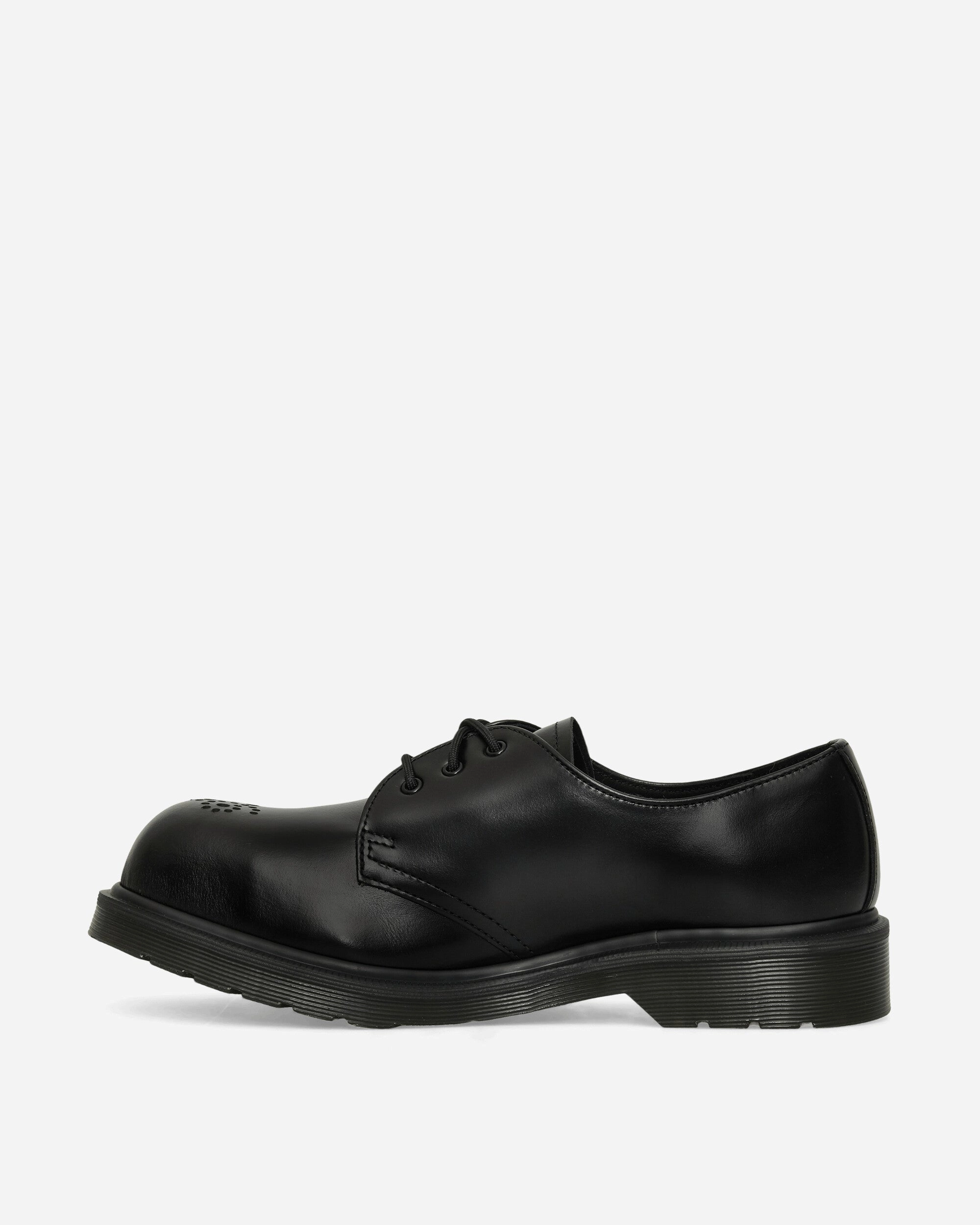 1461 Analine Leather Steel Toe Shoes Black
