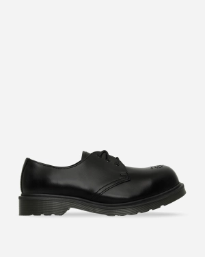 1461 Analine Leather Steel Toe Shoes Black