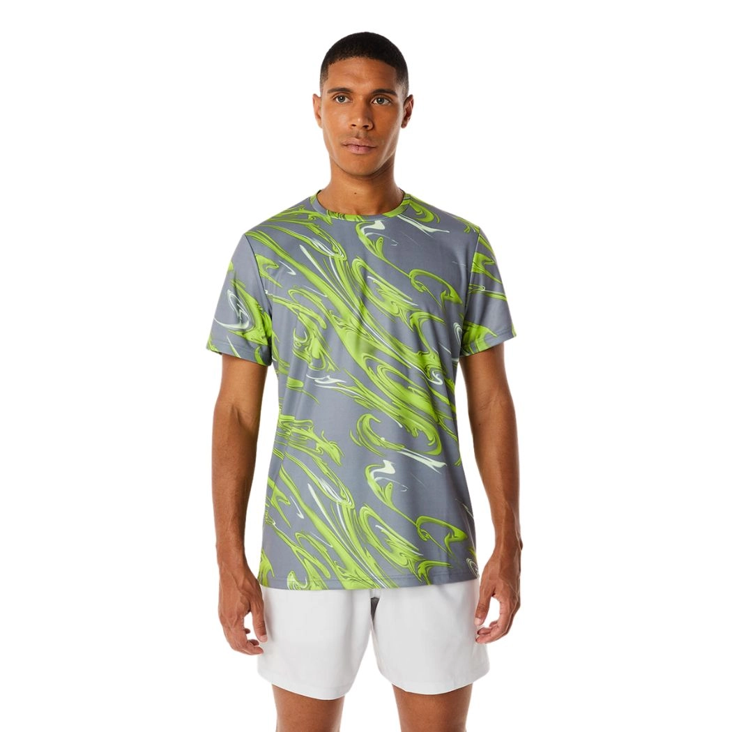 asics Suminagashi Motif Print Men's Tee