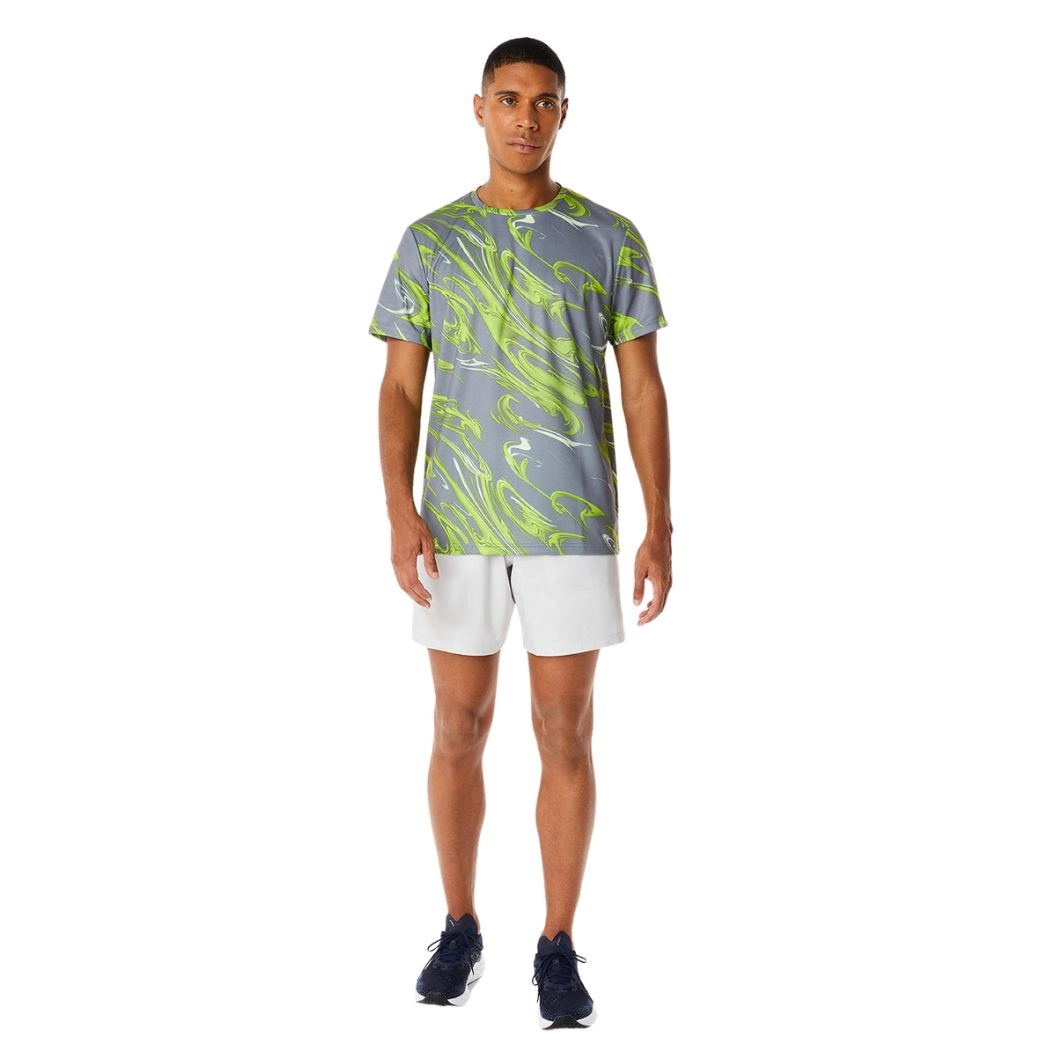 asics Suminagashi Motif Print Men's Tee