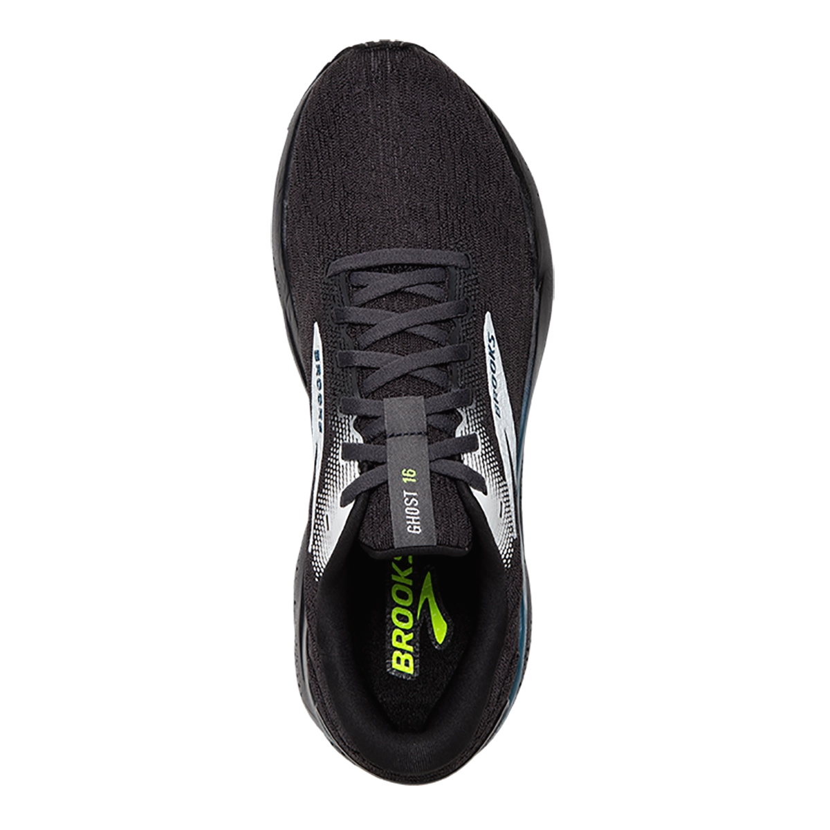 Brooks Ghost 16 - Black - Ebony - Blue