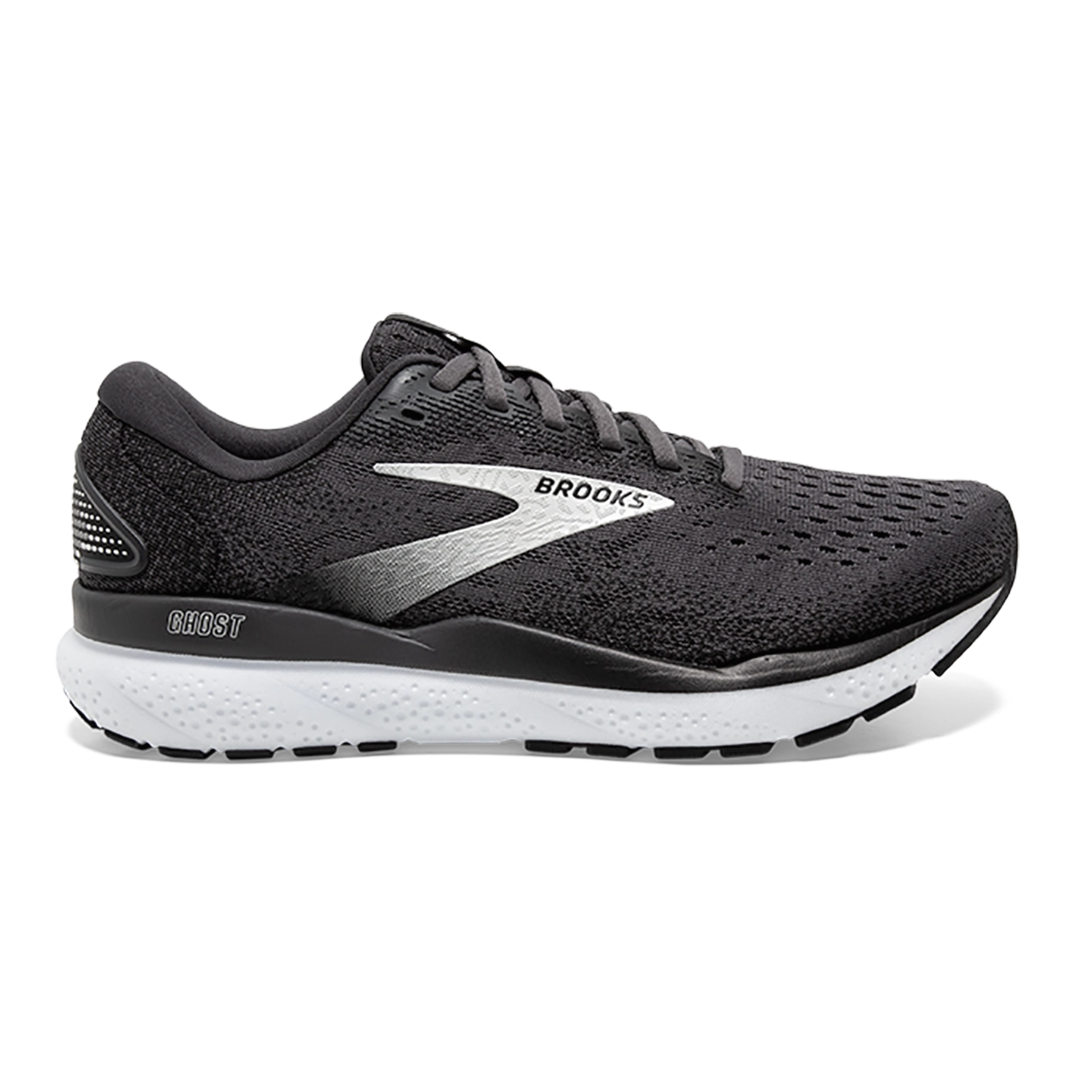 Brooks Ghost 16 - Black - Grey - White