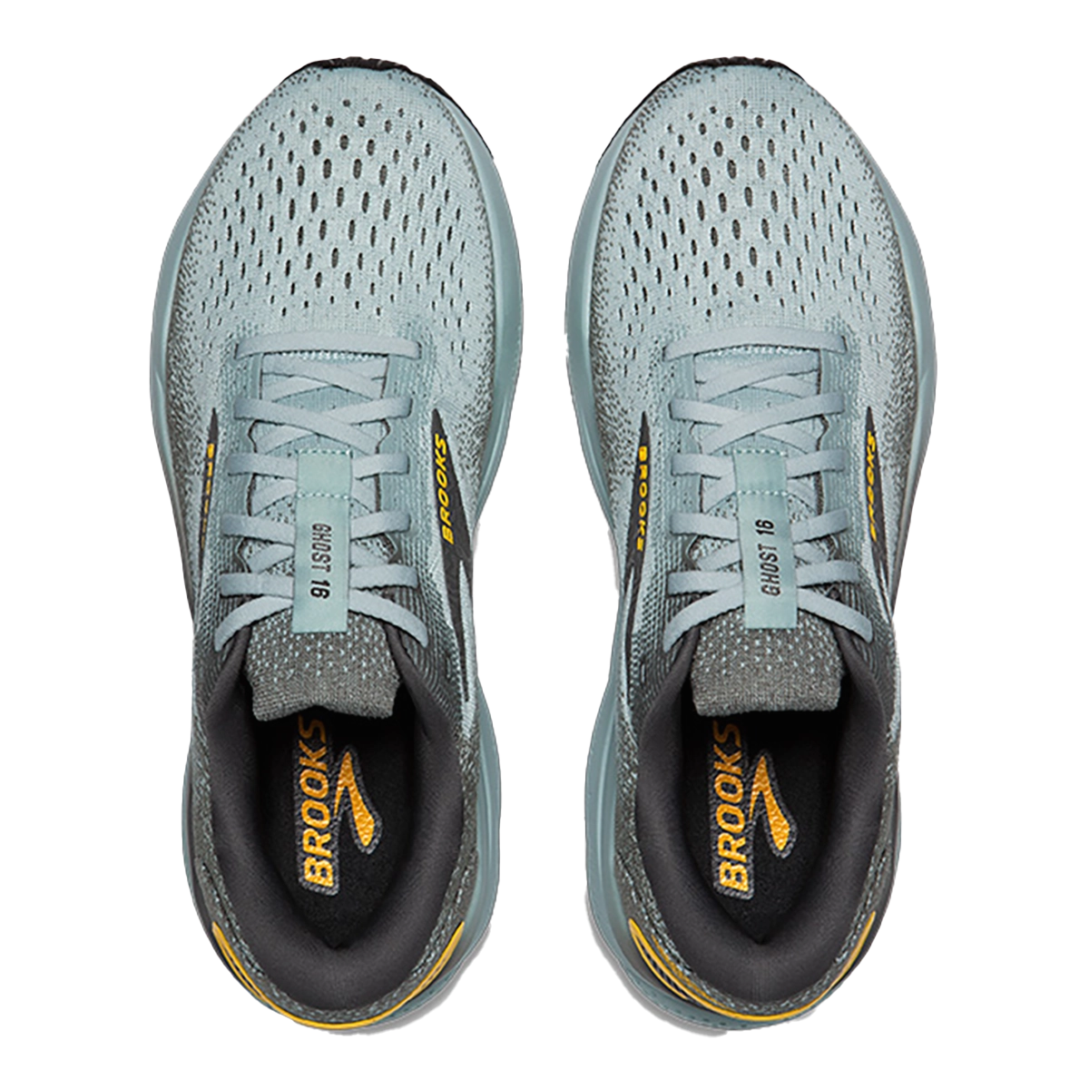 Brooks Ghost 16 - Cloud - Grey - Gold