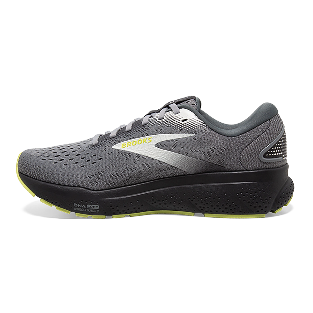 Brooks Ghost 16 - Primer - Grey - Lime
