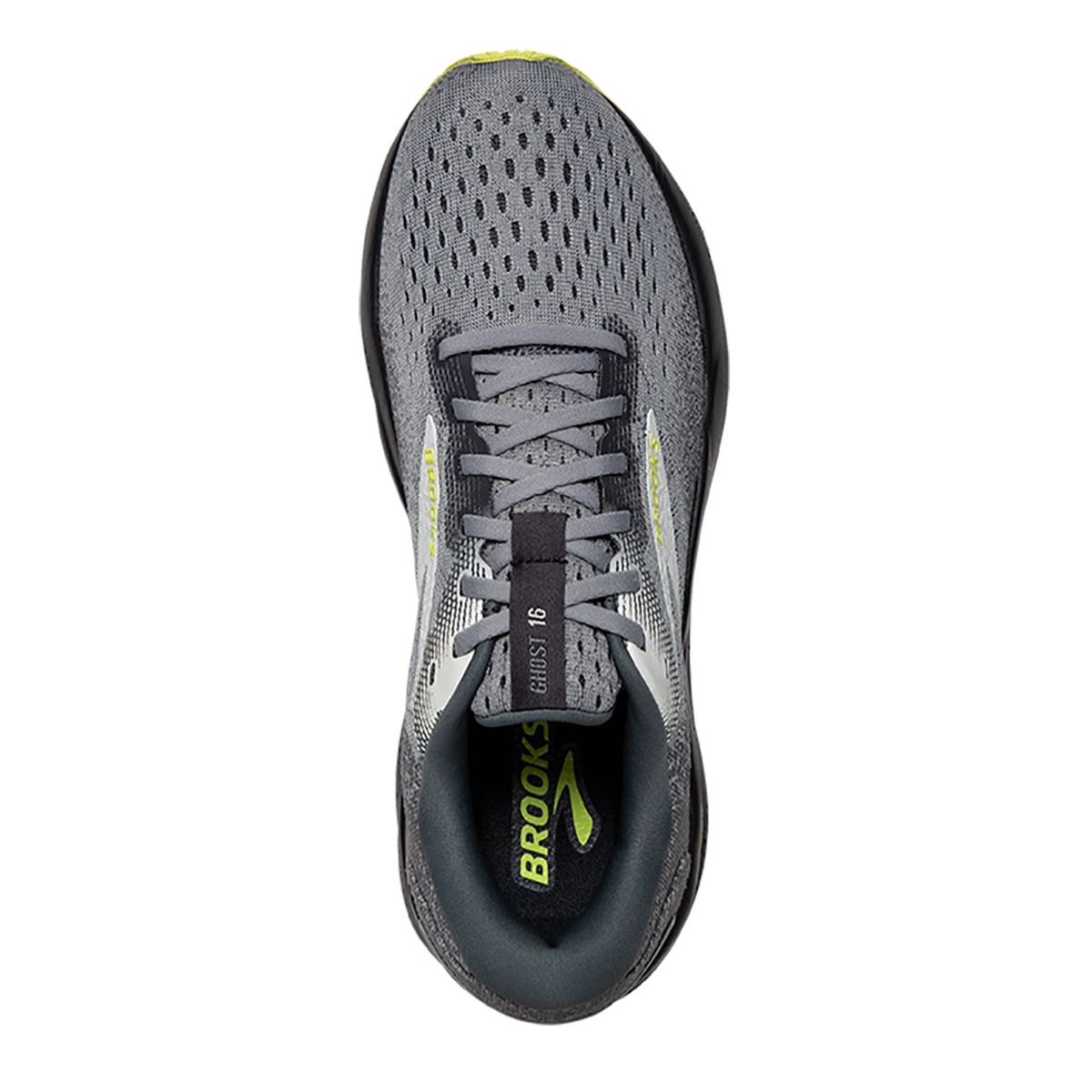 Brooks Ghost 16 - Primer - Grey - Lime