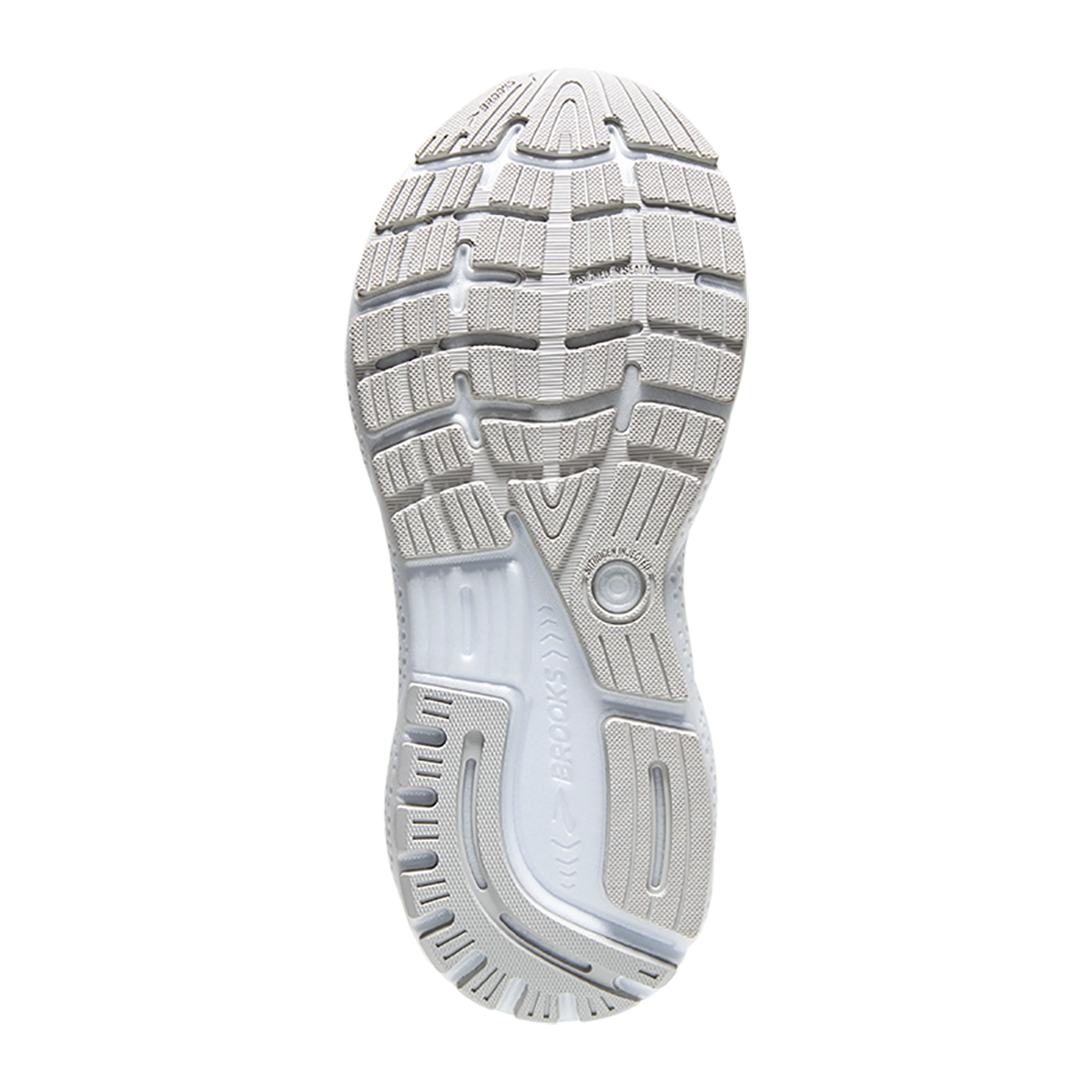 Brooks Ghost 16 - White - White - Grey