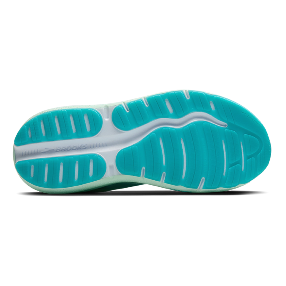 Brooks Ghost Max 2 - HoneyDew - Blue - White