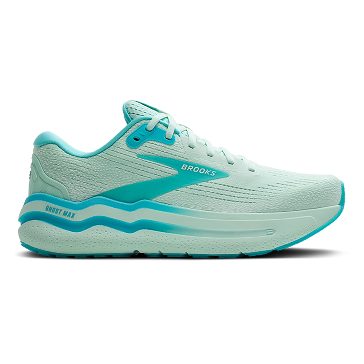 Brooks Ghost Max 2 - HoneyDew - Blue - White