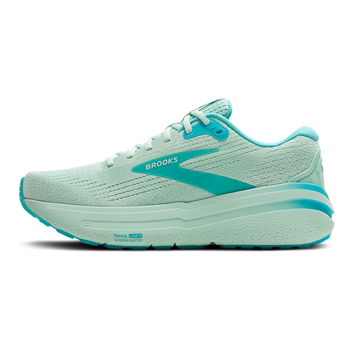 Brooks Ghost Max 2 - HoneyDew - Blue - White