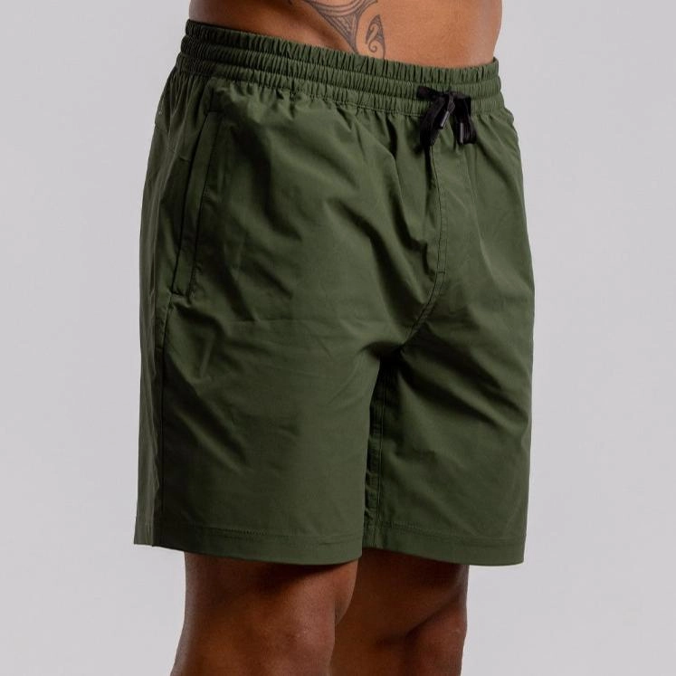 Labb Train Short 7" Men's DARK ARMY GREEN