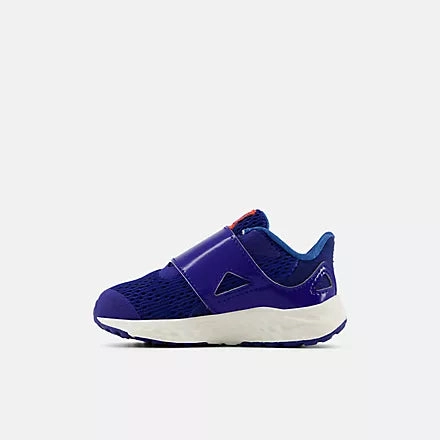 NEW BALANCE INFANT ARISHI V4 HOOK AND LOOP NAVY/WHITE RUNNING SHOE