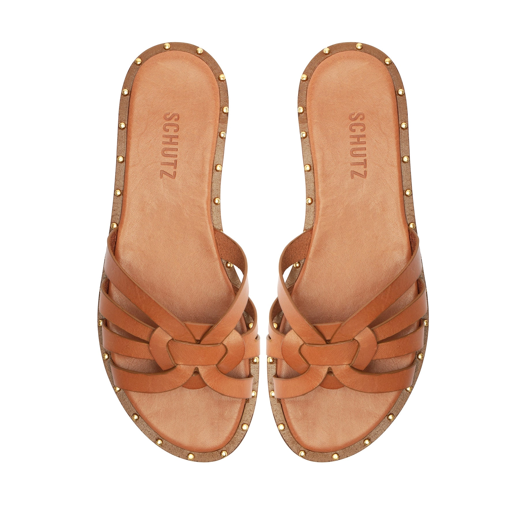 Phoenix Flat Leather Sandal