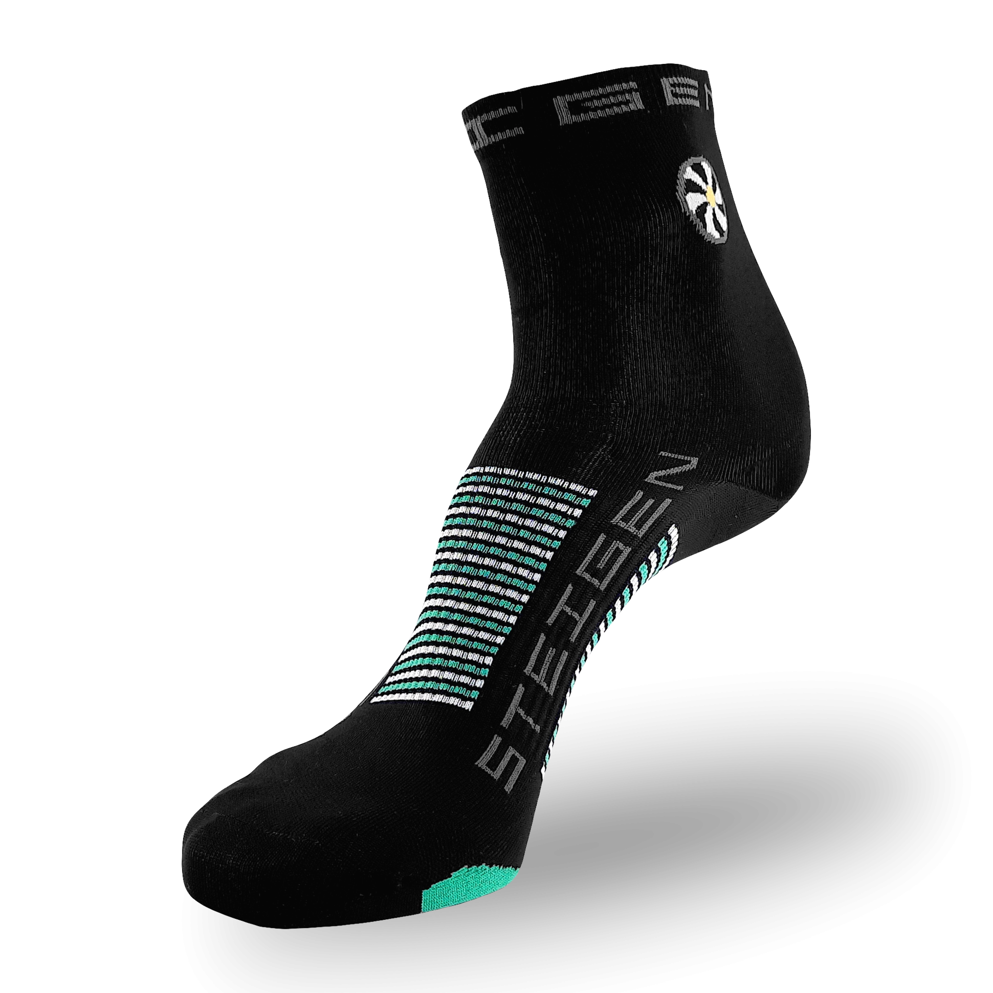 Steigen Performance 1/2 Sock - Black