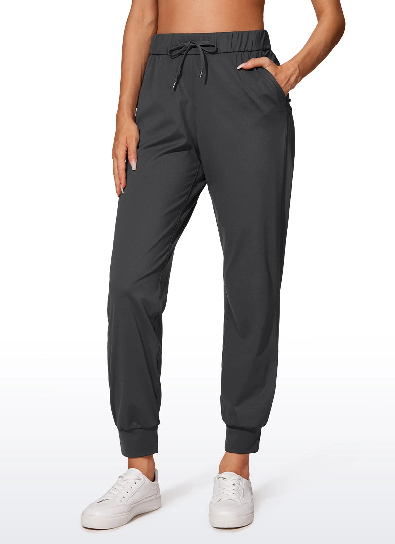 Stretch Drawstring Jogger with Pockets 27''