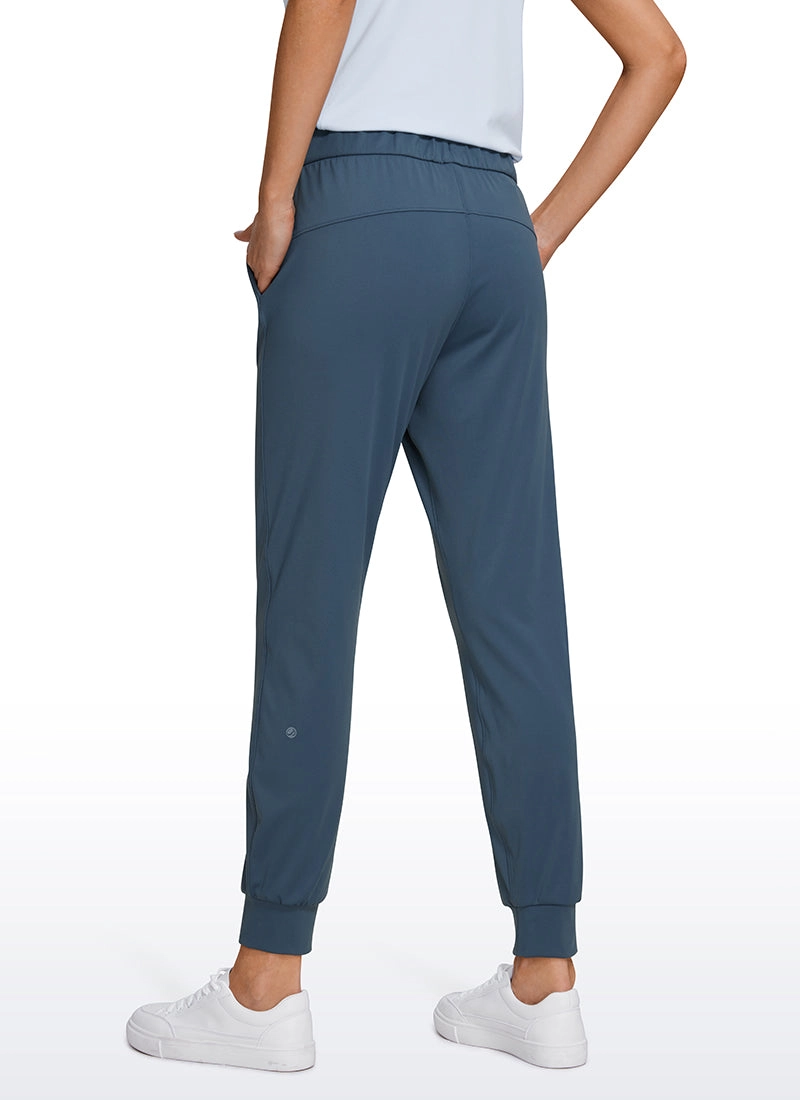 Stretch Drawstring Jogger with Pockets 27''