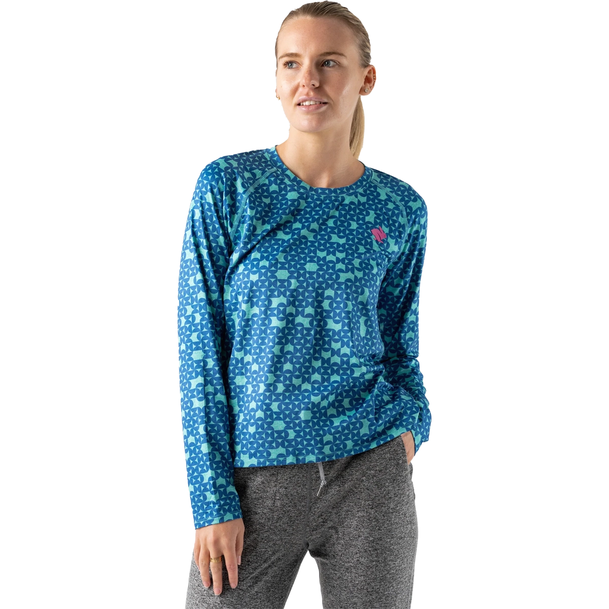 Women's EZ Tee Long Sleeve Cropped
